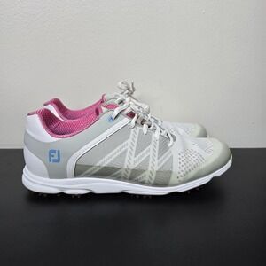 FootJoy Shoes Womens Size 10 White Sport SL Golf Spikeless Performance Sneakers